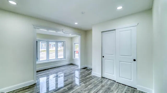 a view of empty room