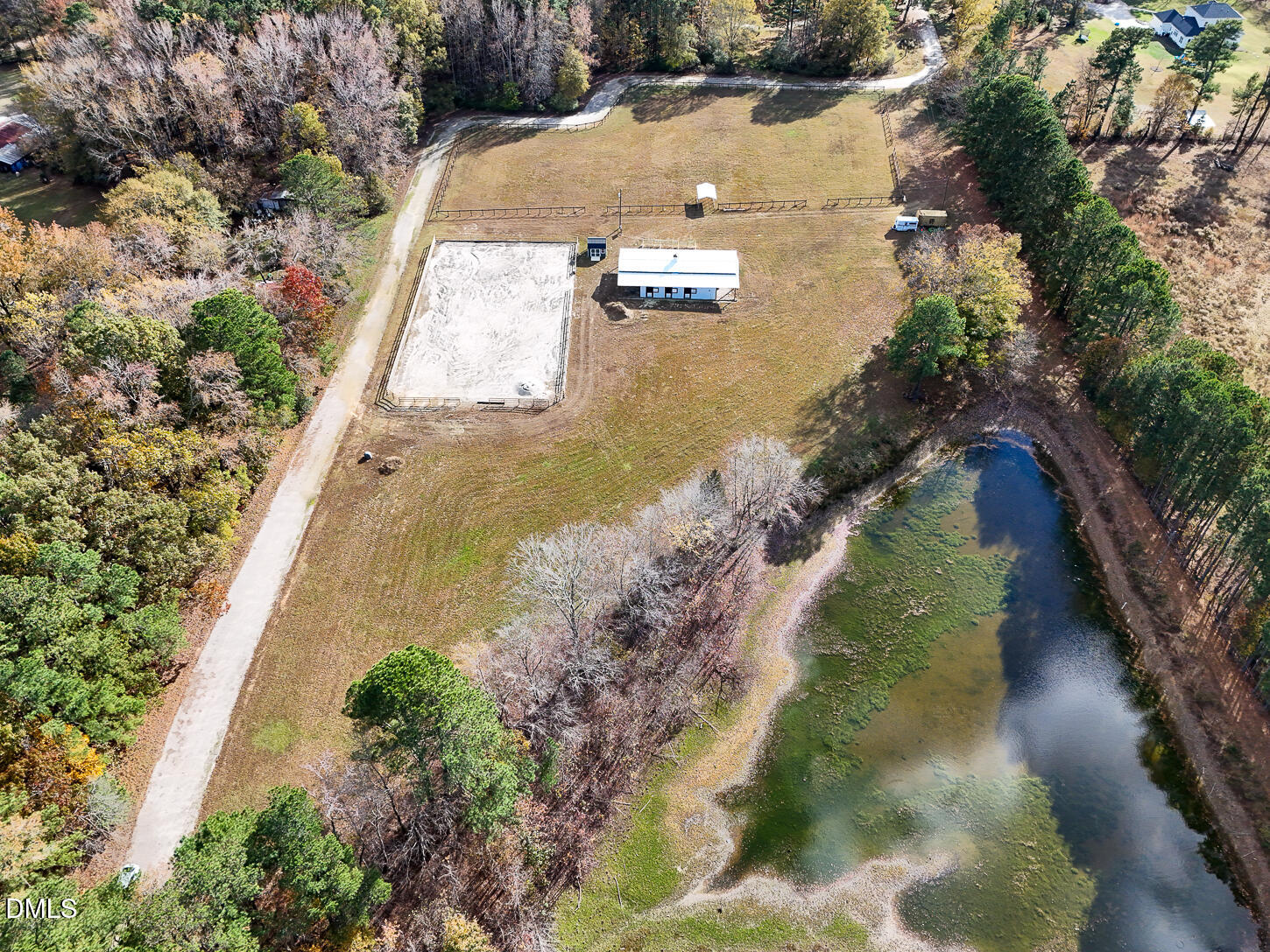 9637 Earpsboro Chamblee Road Zebulon, NC 27597 - Photo 39 of 42 an aerial view of residential houses with outdoor space