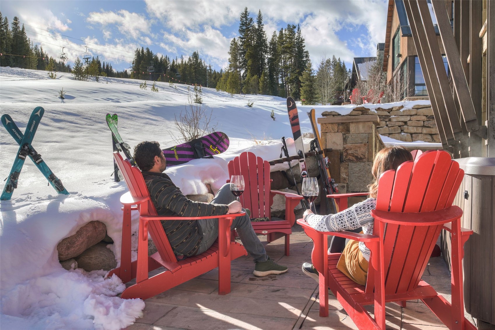 560 Beeler Place Frisco, CO 80443 - Photo 33 of 40 a view of outdoor space with seating