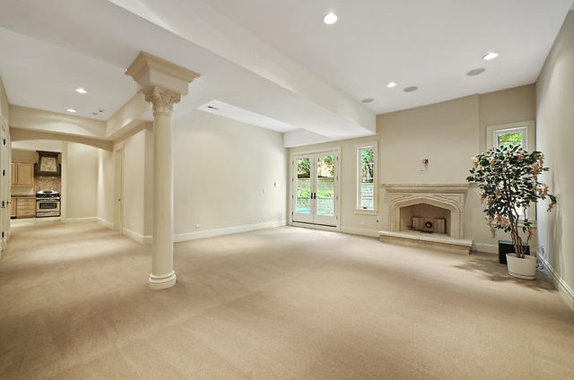 9600 Pacific Court Burr Ridge, IL 60527 - Photo 19 of 58 a view of a livingroom with a fireplace and window