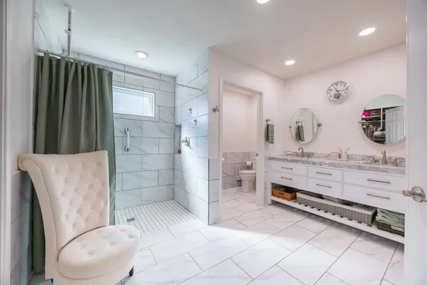 a outdoor living space with patio furniture