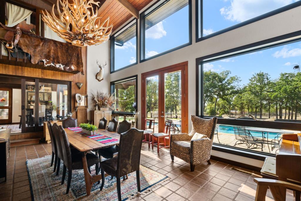 2710 Advance Road Poolville, TX 76487 - Photo 9 of 40 a view of a patio with a couch and table