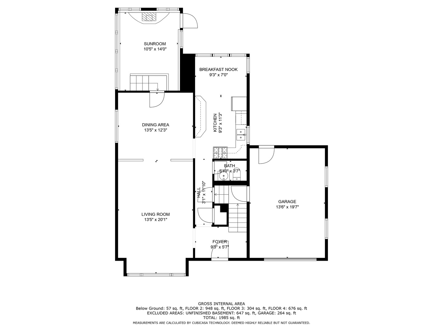 1718 West 187th Street Homewood, IL 60430 - Photo 25 of 28 a picture of a floor plan