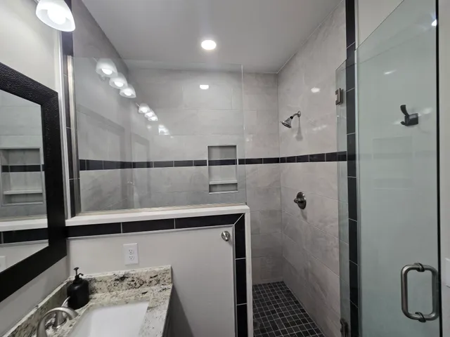 a view of a bathroom