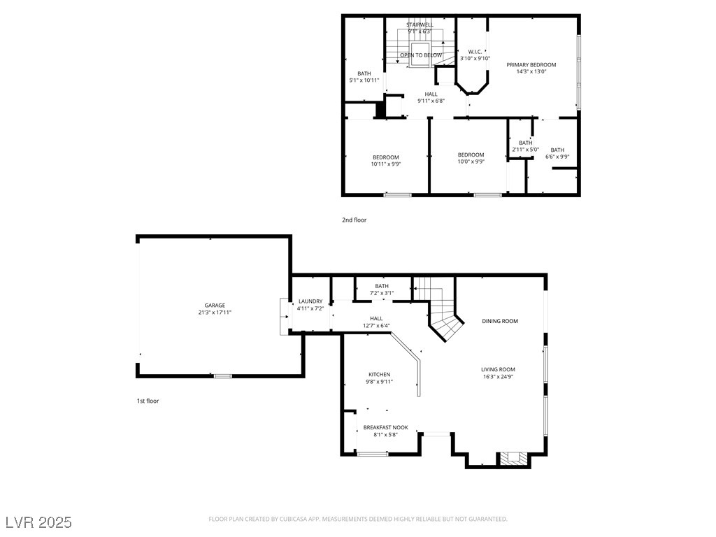 1289 Large Cap Drive, Unit 2 Henderson, NV 89074 - Photo 30 of 32 View of property floor plan