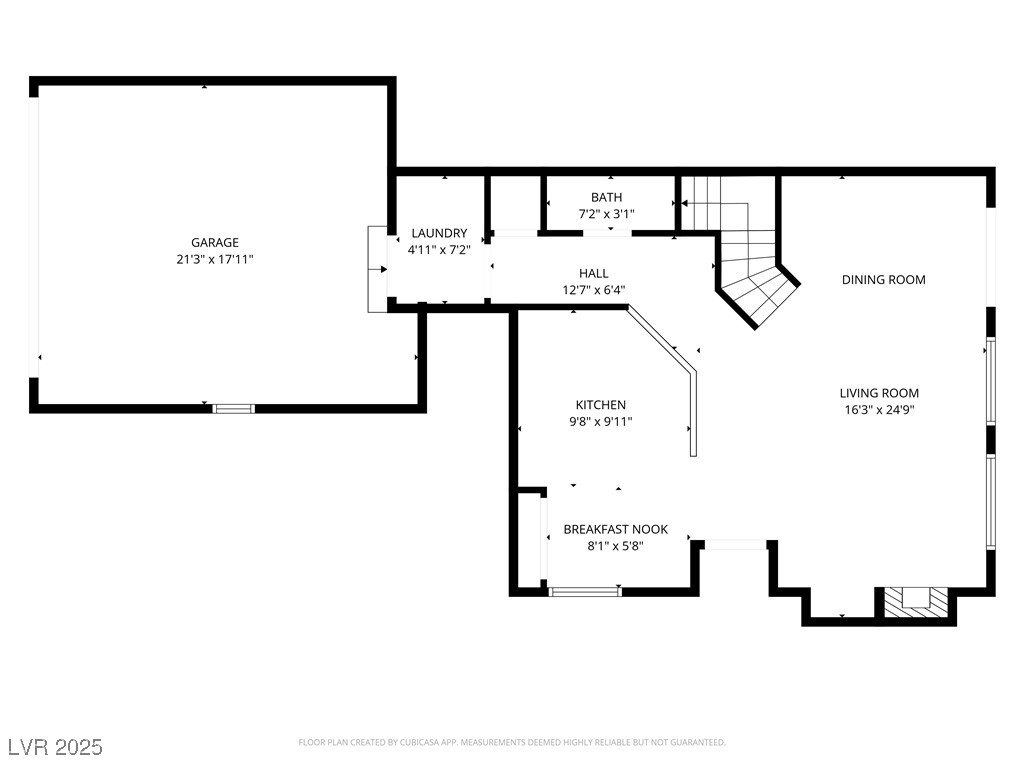 1289 Large Cap Drive, Unit 2 Henderson, NV 89074 - Photo 31 of 32 View of home floor plan
