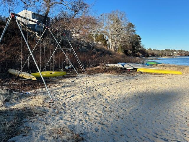 155 Cohasset Road Buzzards Bay, MA 02532 - Photo 8 of 8 a view of a backyard with a slide