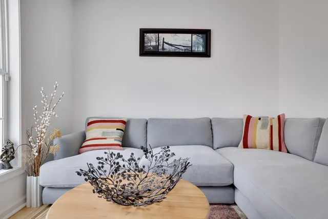 a living room with a couch