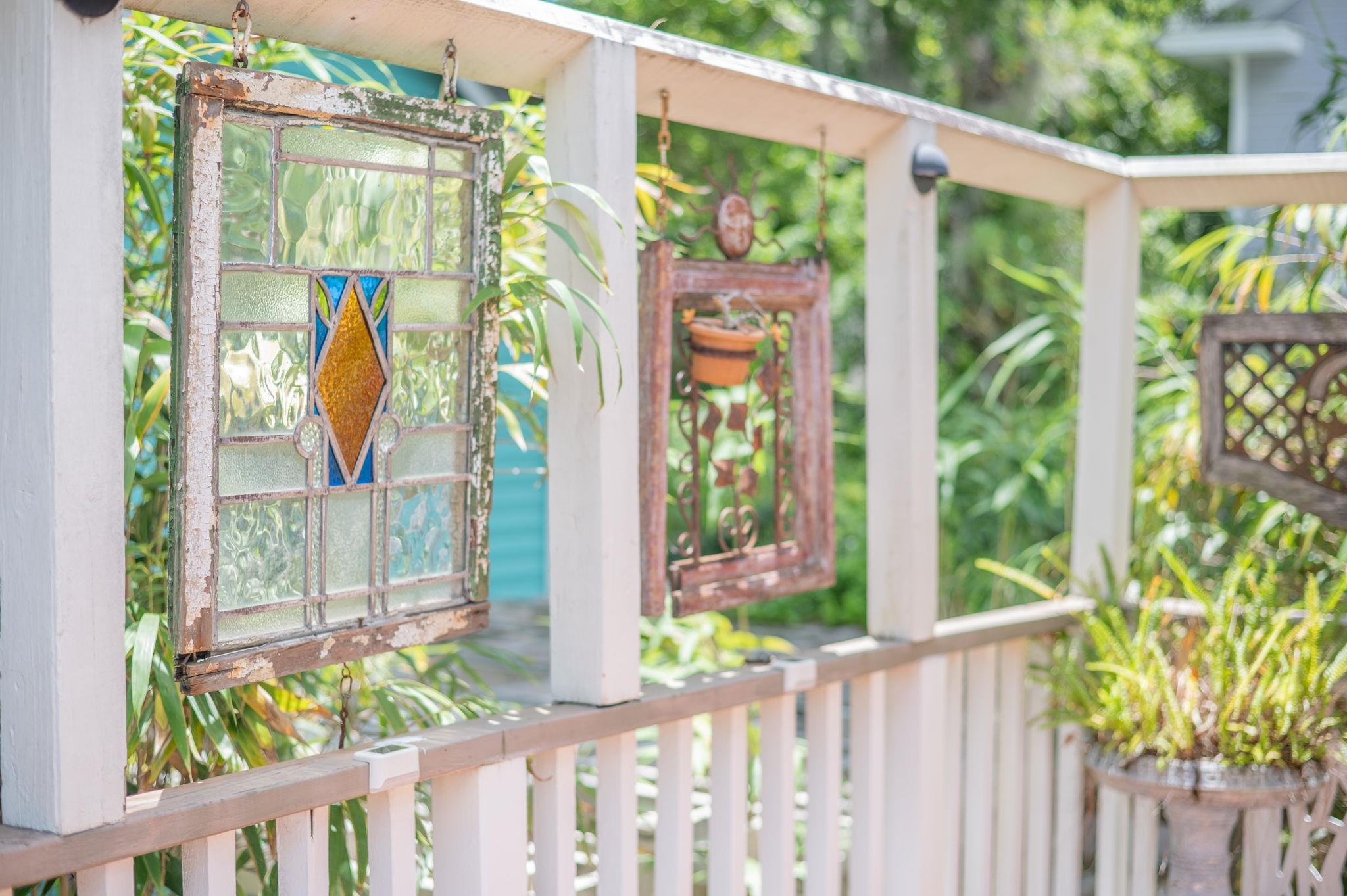 89 Cedar Street St. Augustine, FL 32084 - Photo 66 of 100 a view of a porch with a floor to ceiling window