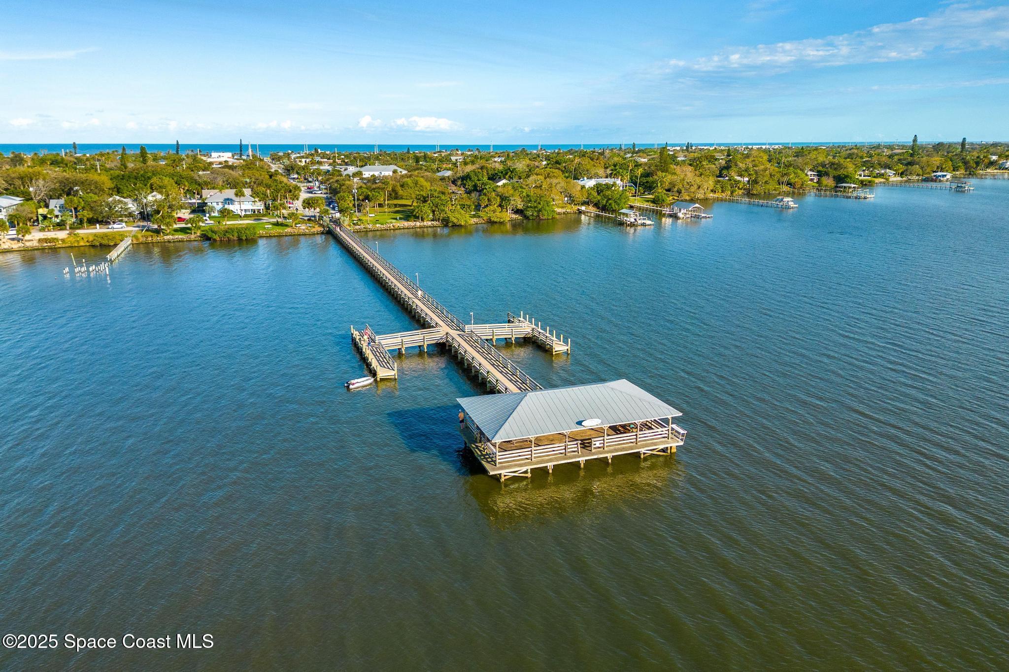 411 Poinsettia Road Melbourne Beach, FL 32951 - Photo 49 of 78 Melbourne Beach Community Dock