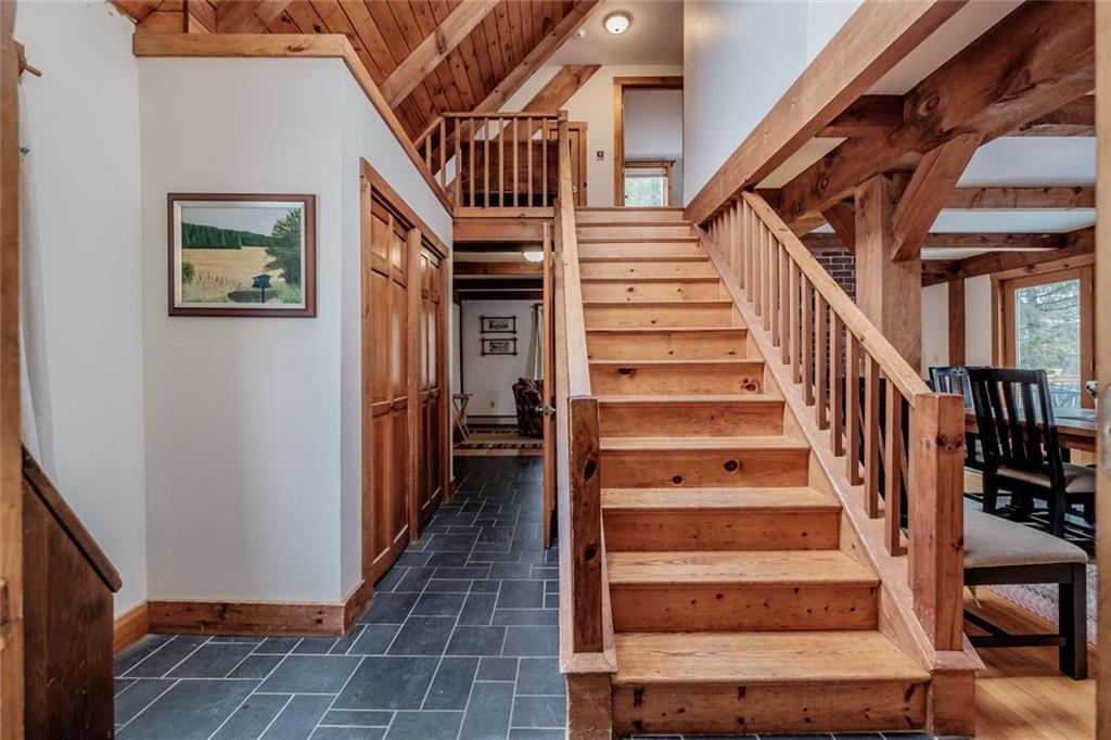 313 Tuttle Road Cumberland, ME 04021 - Photo 19 of 35 Staircase to 2nd Floor