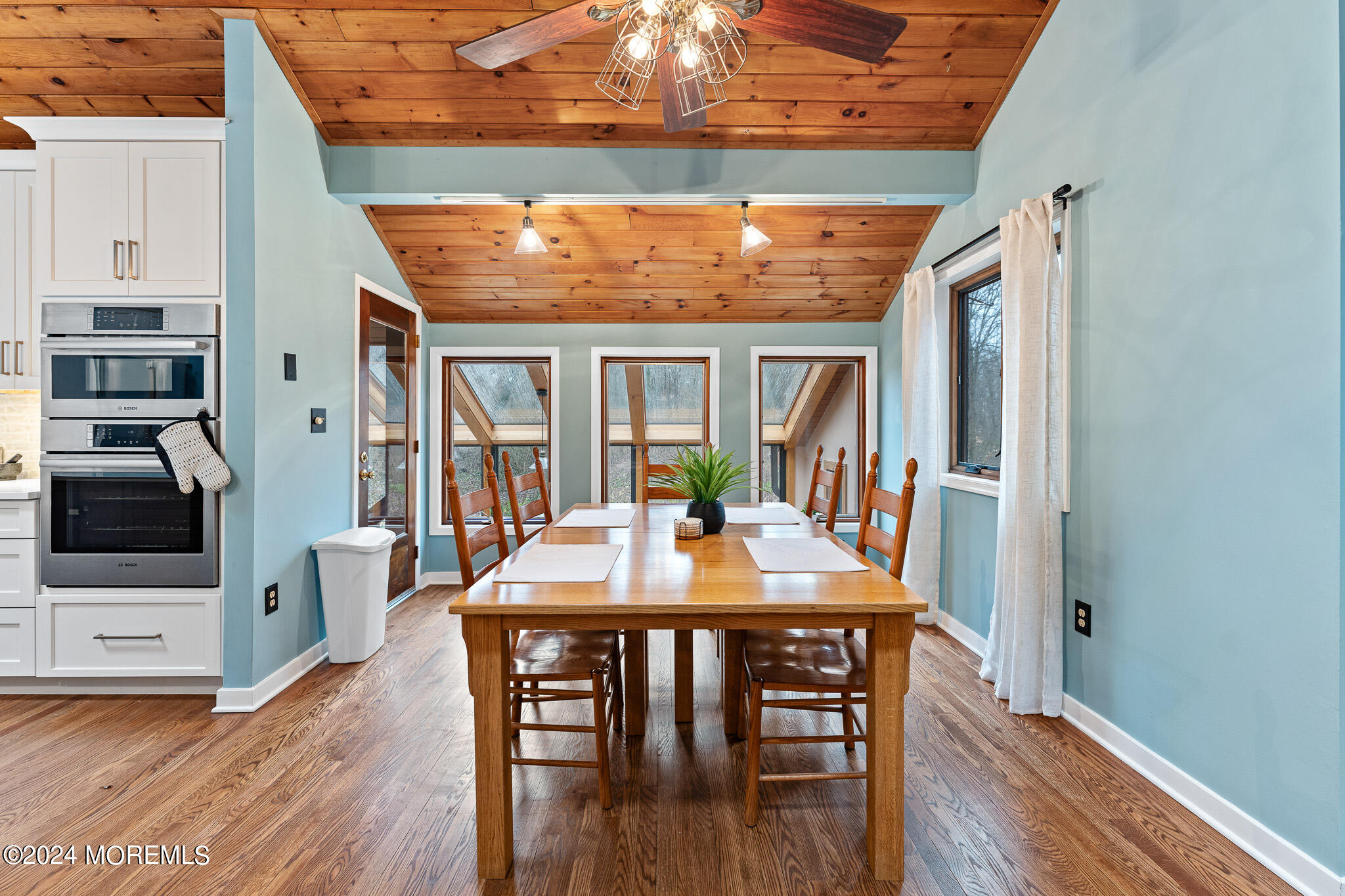 10 Ginger Road Chesterfield, NJ 08515 - Photo 9 of 57 a view of a dining room with furniture wooden floor and chandelier