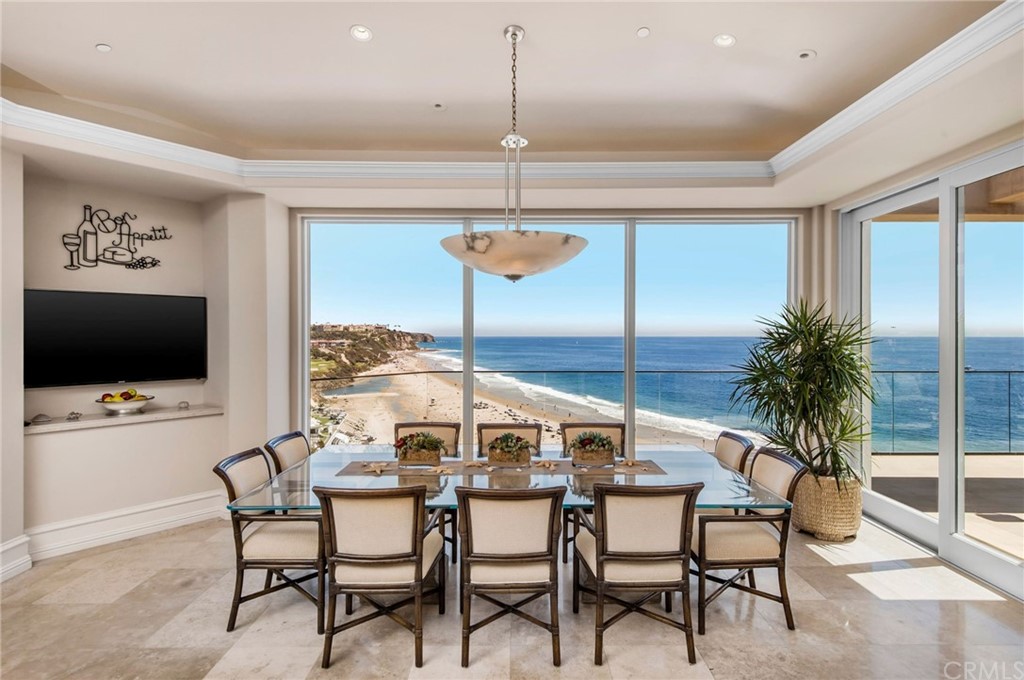 33 Monarch Bay Drive Dana Point, CA 92629 - Photo 11 of 46 a view of a dining room with furniture window and outside view