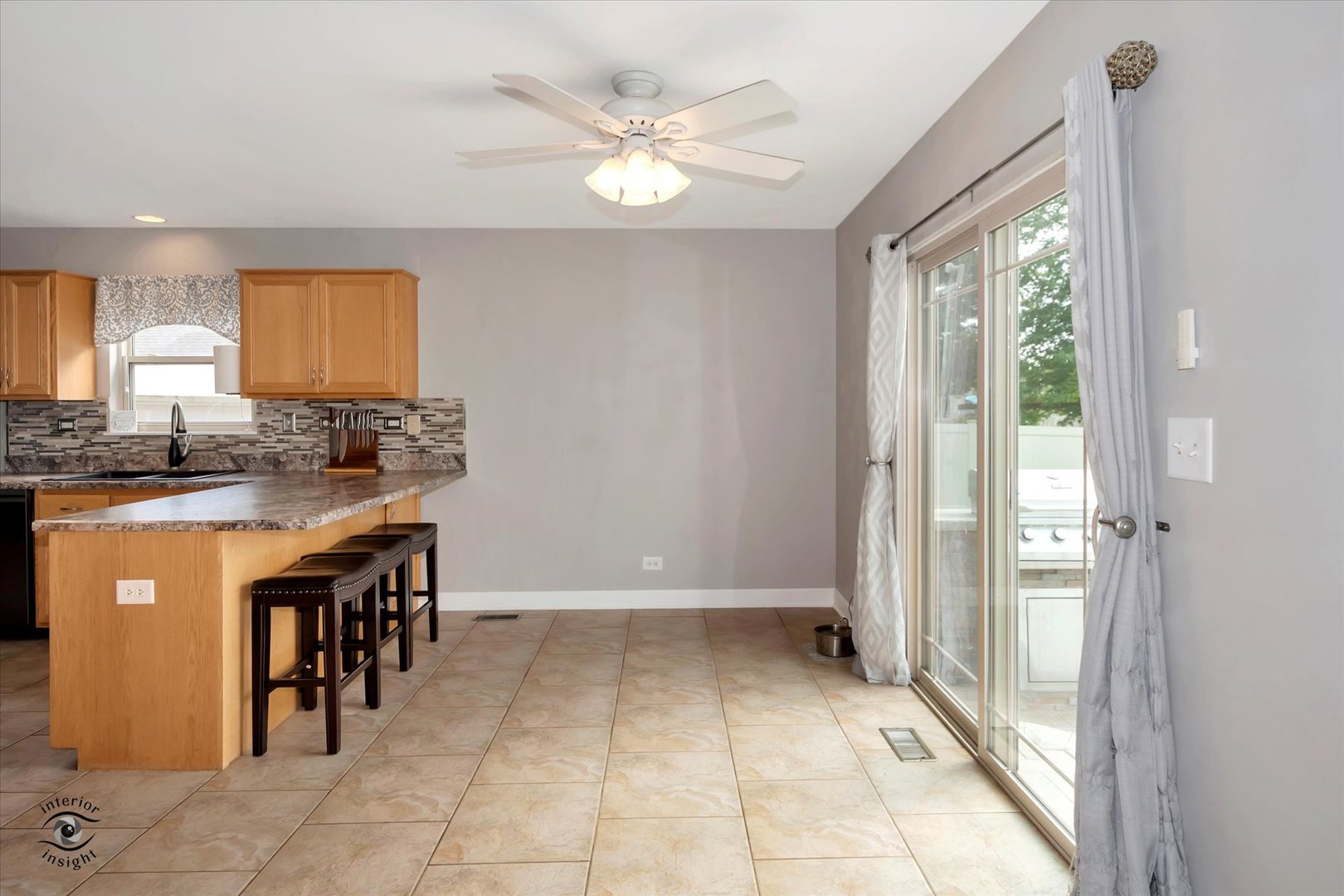 16364 Celtic Circle Manhattan, IL 60442 - Photo 13 of 31 a spacious bathroom with a granite countertop sink and a mirror