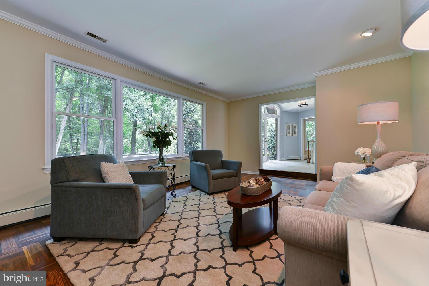 243 Springvale Road Great Falls, VA 22066 - Photo 5 of 30 a living room with furniture and a large window