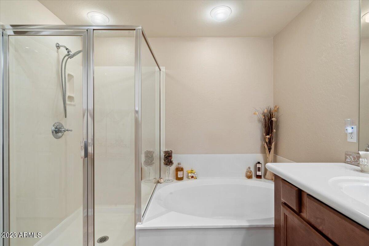 3935 East Rough Rider Road, Unit 1357 Phoenix, AZ 85050 - Photo 14 of 40 20-Primary Bathroom