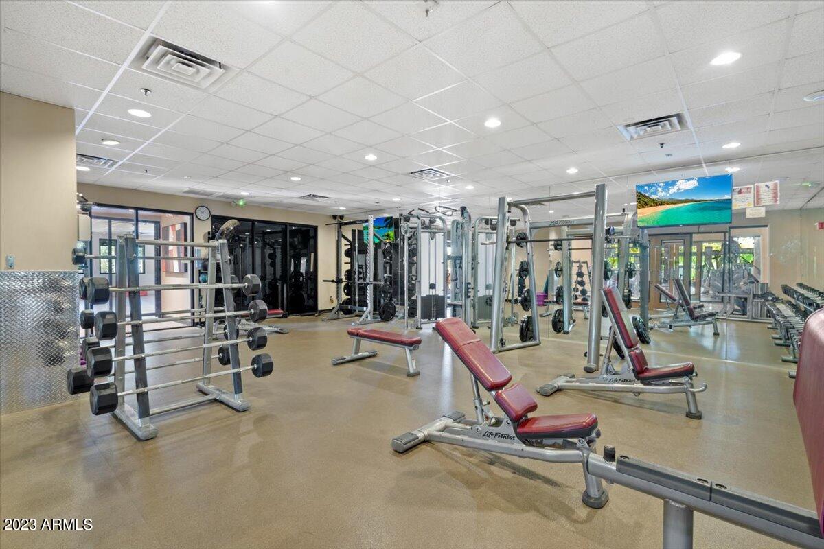 3935 East Rough Rider Road, Unit 1357 Phoenix, AZ 85050 - Photo 39 of 40 46-Community Gym