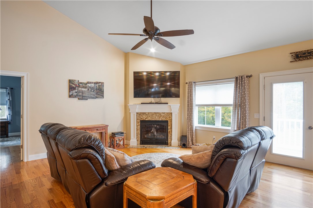 15 Edie's Lane Exeter, RI 02822 - Photo 11 of 37 Family Room with gas fireplace