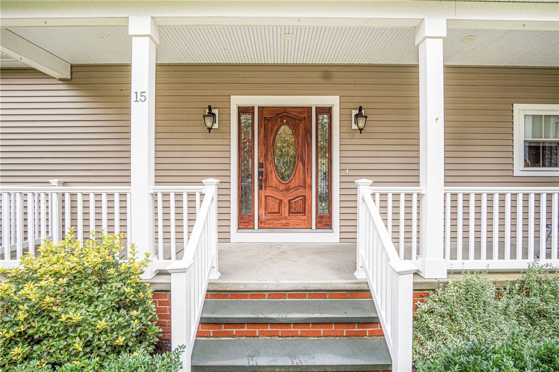 15 Edie's Lane Exeter, RI 02822 - Photo 4 of 37 Blue Stone Steps lead to the front porch