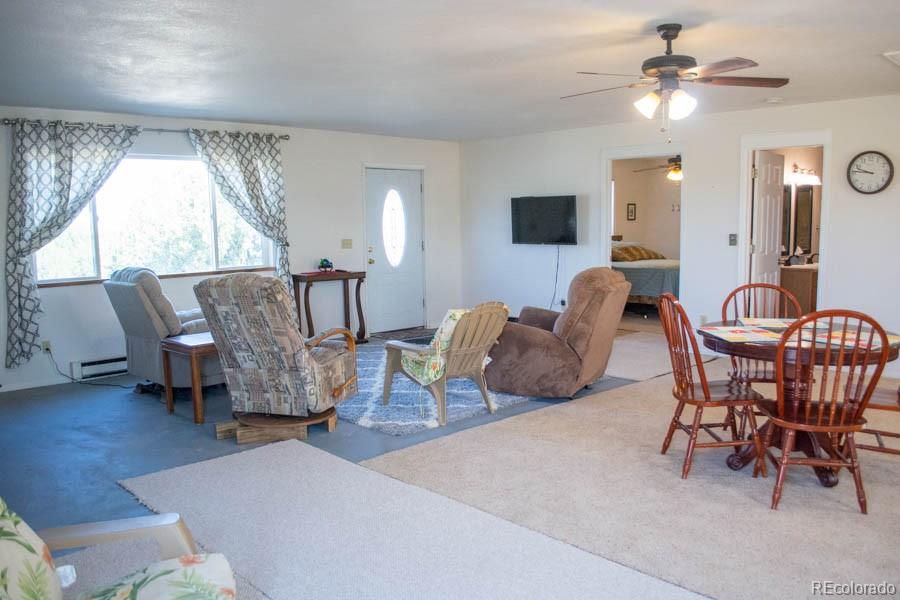 291 Turkey Ridge Road Walsenburg, CO 81089 - Photo 4 of 40 a living room with furniture and a large window
