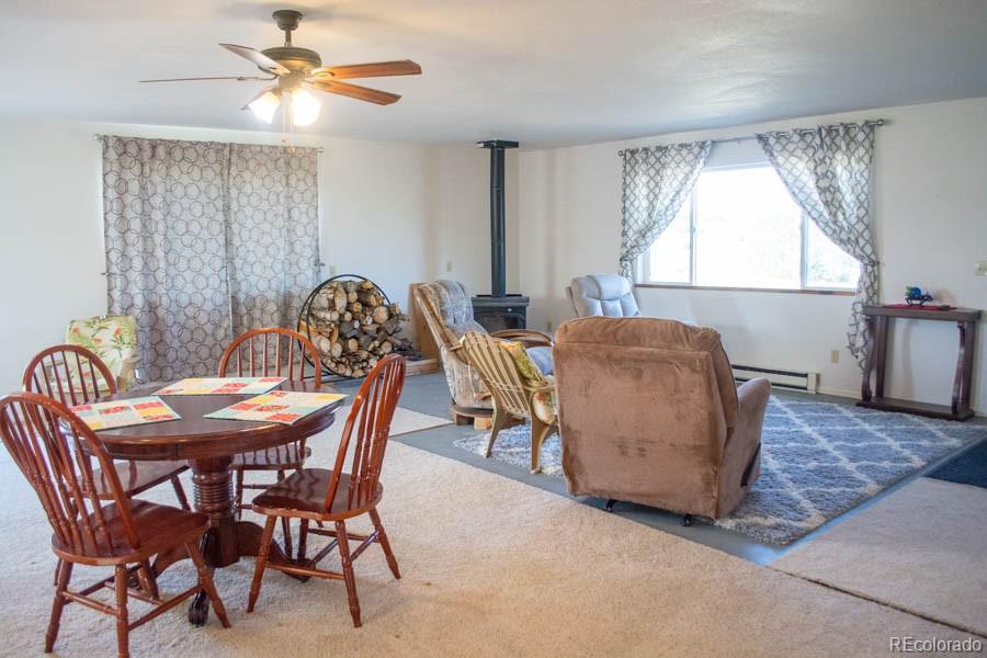 291 Turkey Ridge Road Walsenburg, CO 81089 - Photo 5 of 40 a dining room with furniture and window