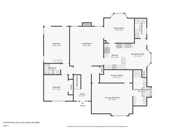 $529,900 | 5118 Pelican Point, Lee's Summit, MO 64082