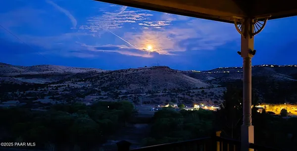 a view of sunset