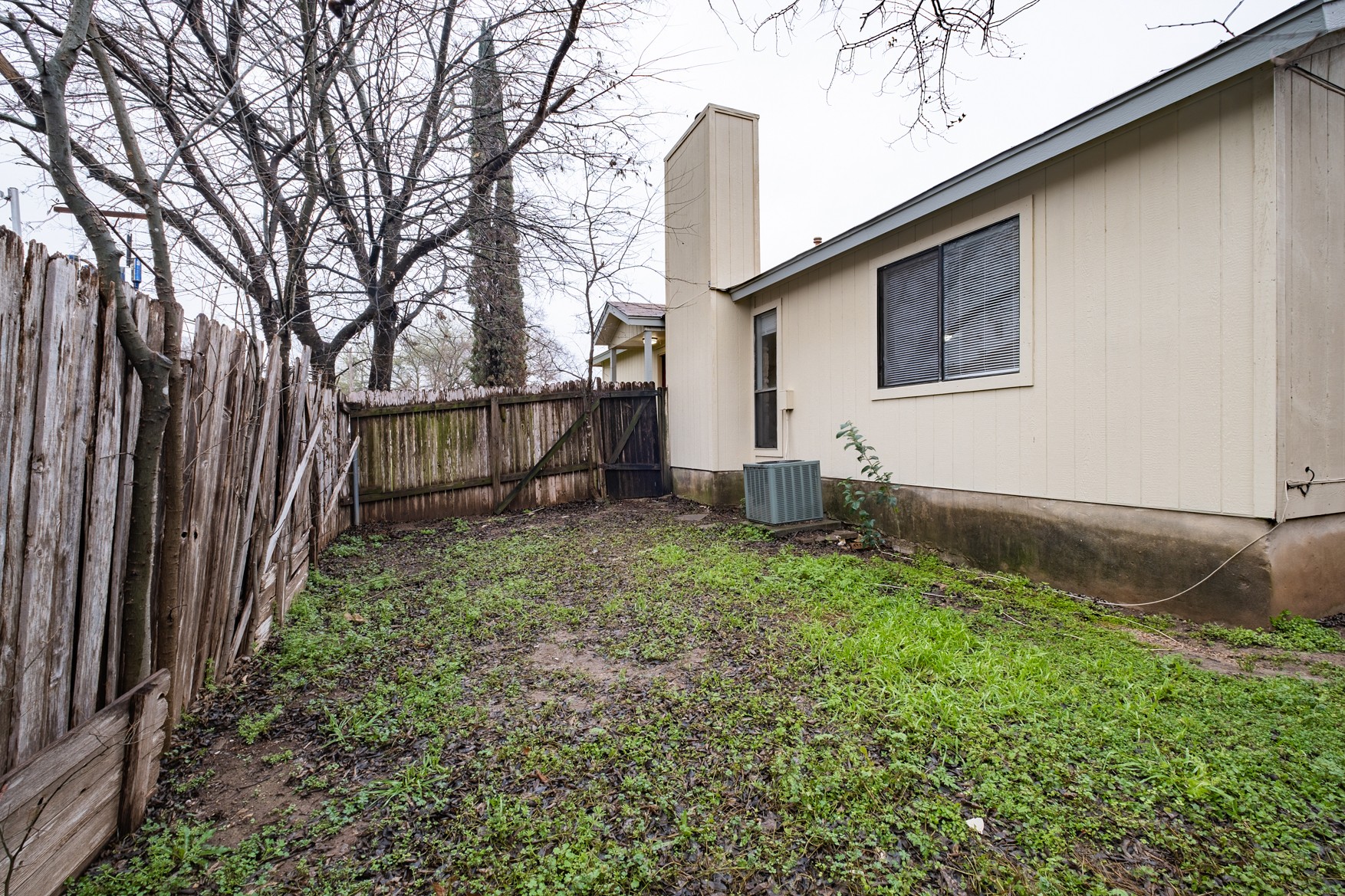 604 Misty Morning Way, Unit B Round Rock, TX 78664 - Photo 18 of 23 a backyard of a house with lots of green space