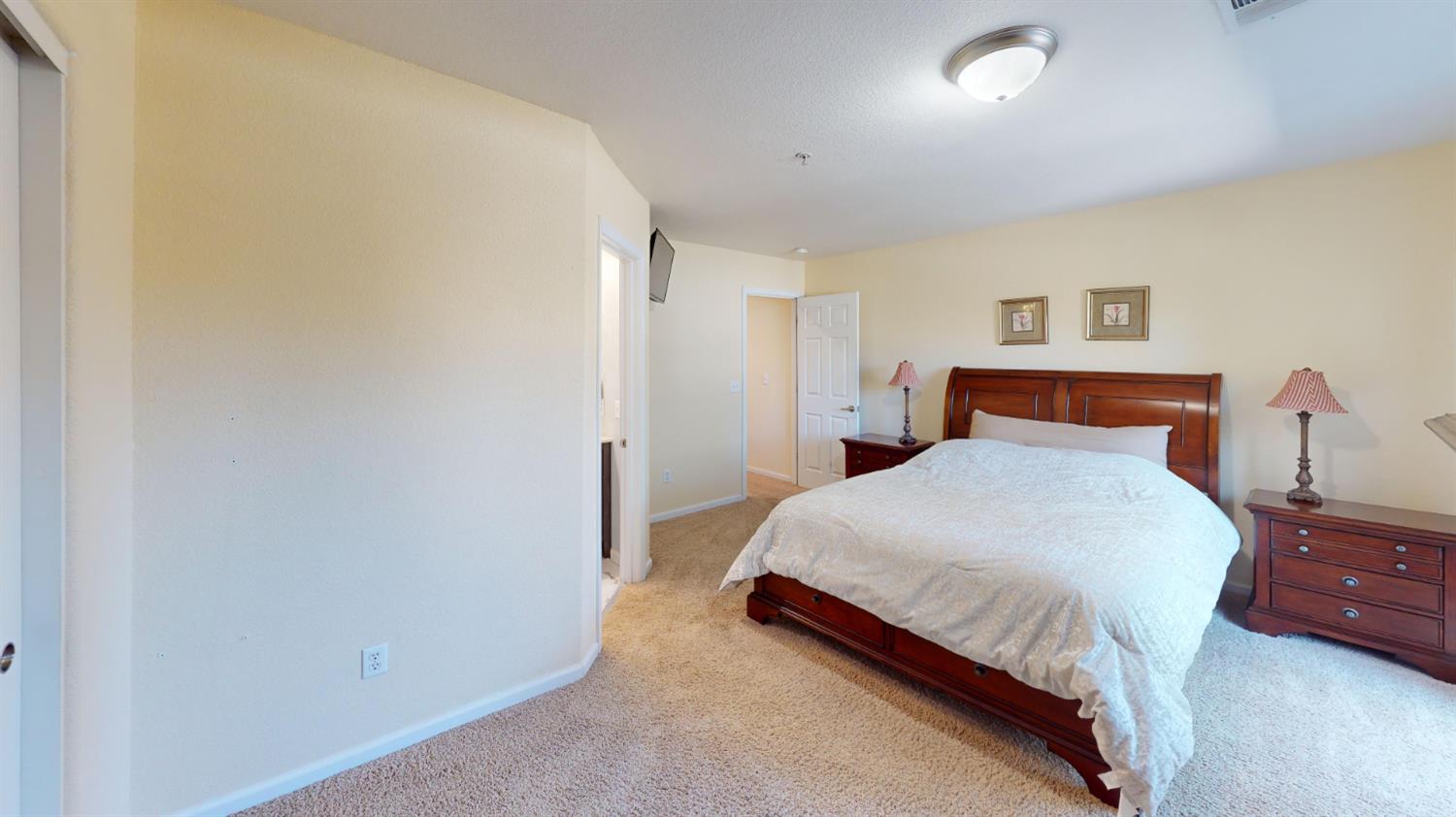 4057 Dale Road, Unit B Modesto, CA 95356 - Photo 15 of 39 a bedroom with a bed and a closet