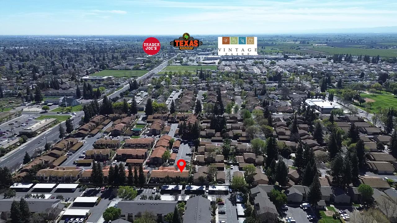 4057 Dale Road, Unit B Modesto, CA 95356 - Photo 26 of 39 an aerial view of a city