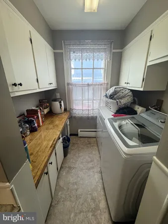 a room with storage and utility