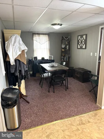 a workspace with furniture