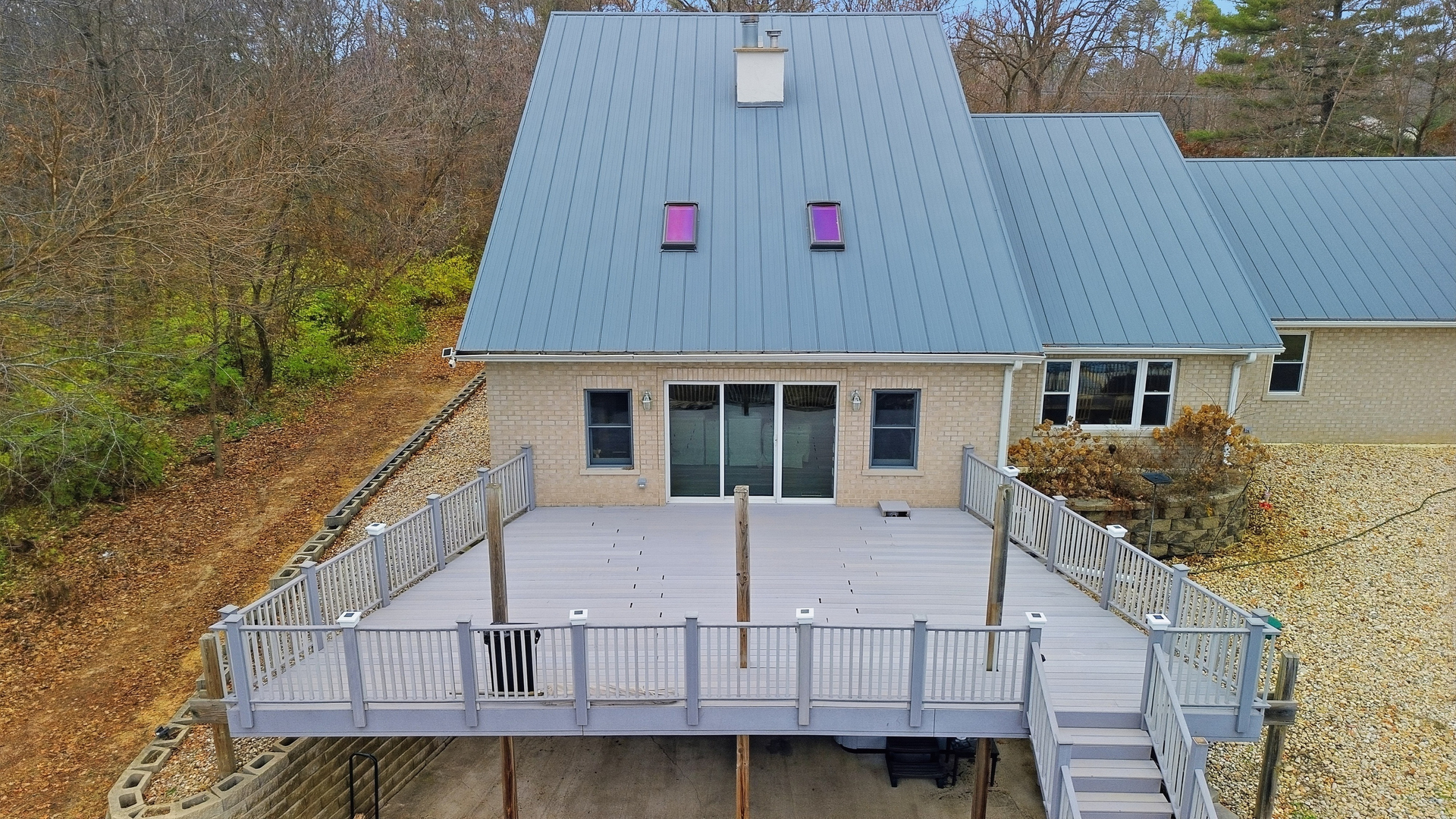 7231 South Lost Nation Road Dixon, IL 61021 - Photo 8 of 39 a aerial view of a house with roof deck