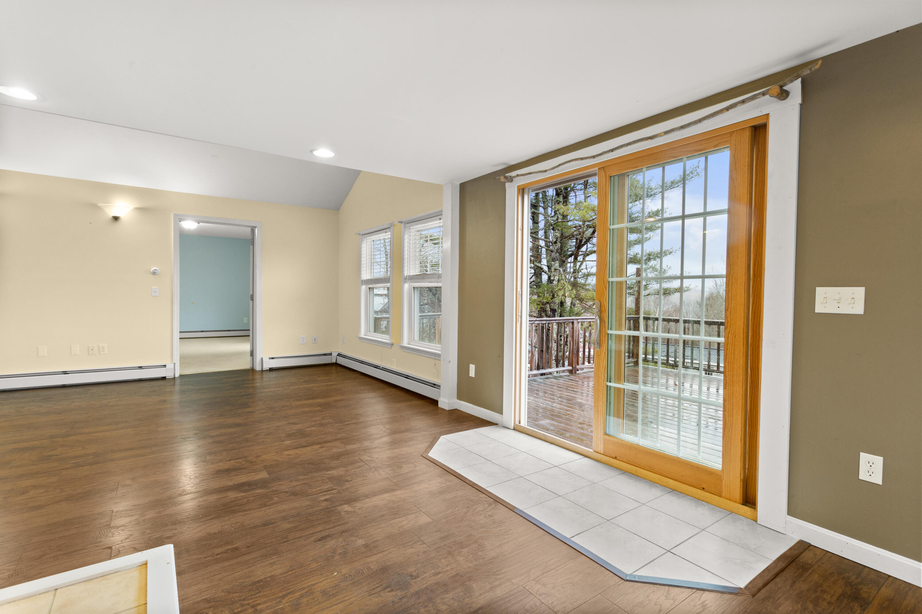 1298 Happytown Road Orland, ME 04472 - Photo 13 of 34 View from Dining Area into Living Room