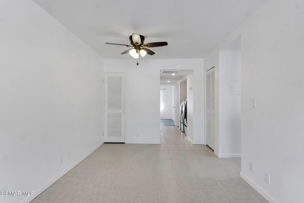 1912 Heywood Street, Unit D Simi Valley, CA 93065 - Photo 20 of 40 a view of an empty room and a ceiling fan window