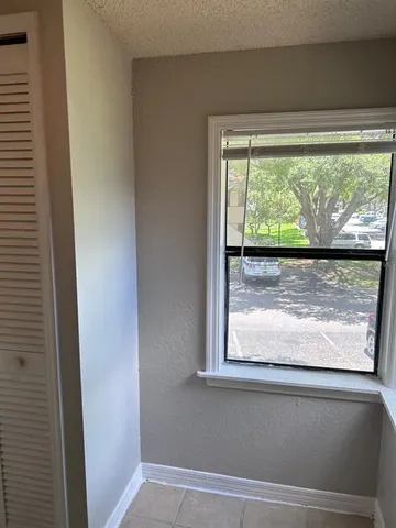 a view of window and a lake view