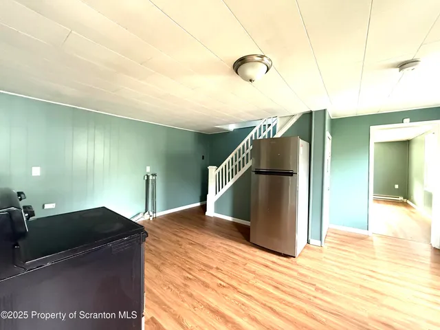 a view of a living room a bathroom