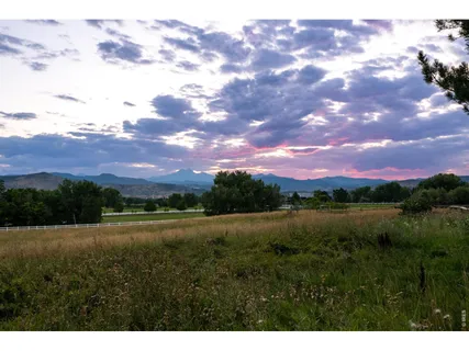 a view of outdoor space with mountain view