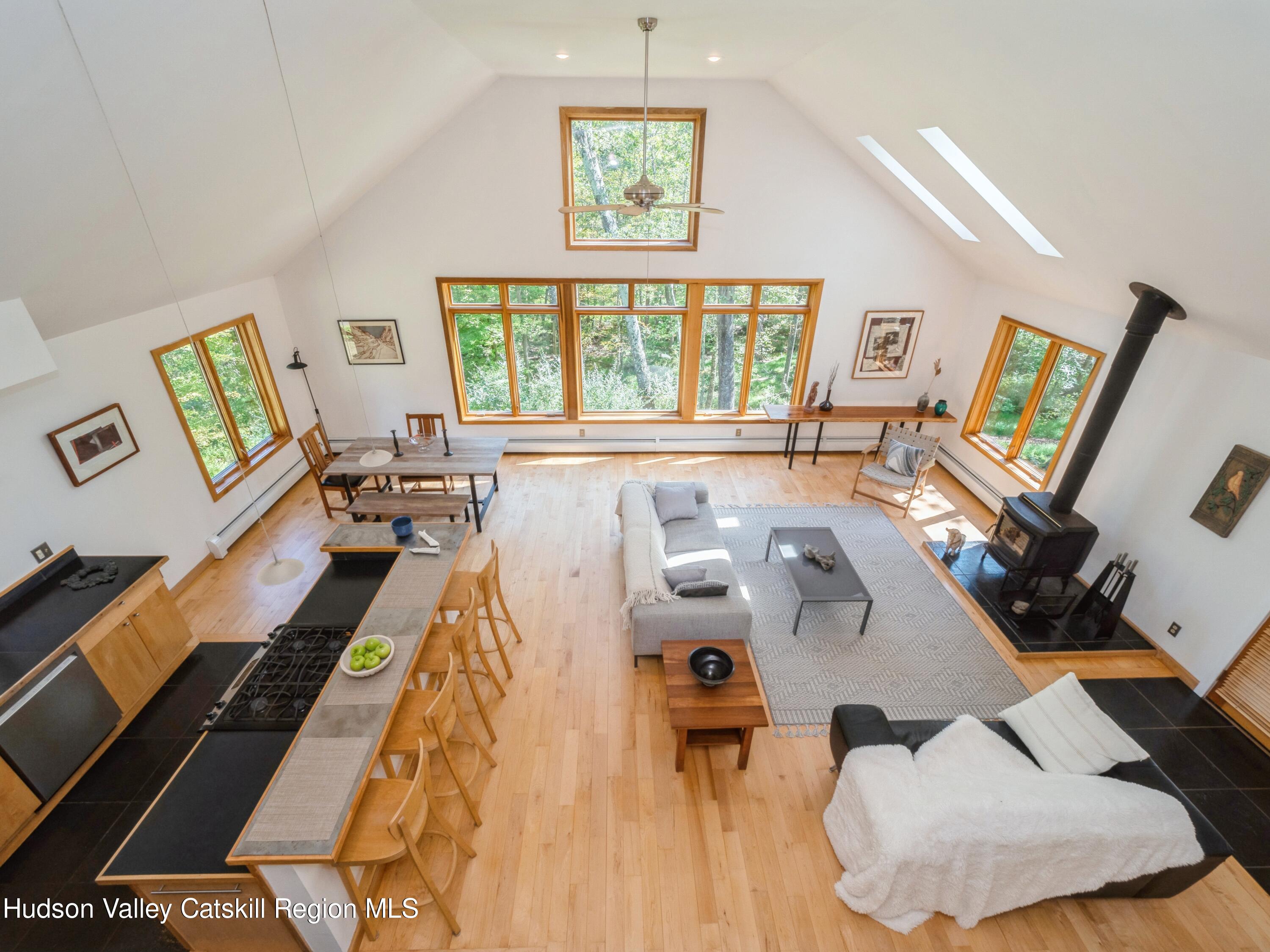 7 Clovewood Road High Falls, NY 12440 - Photo 20 of 41 a living room with furniture and a large window