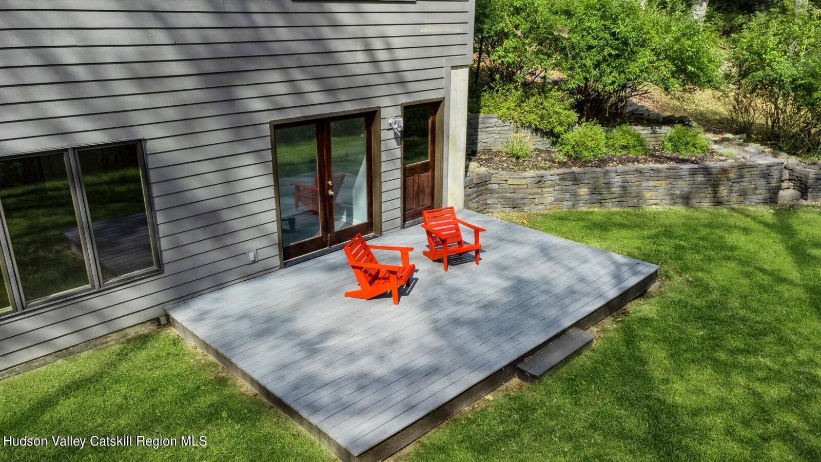 7 Clovewood Road High Falls, NY 12440 - Photo 31 of 41 swimming pool view with two chairs in the patio