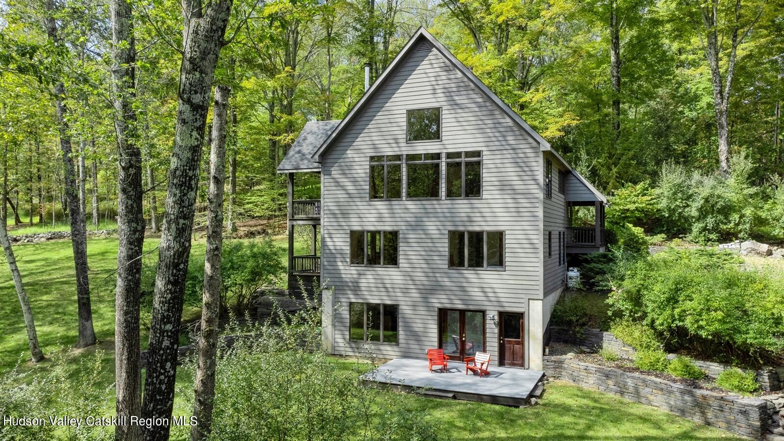 7 Clovewood Road High Falls, NY 12440 - Photo 32 of 41 a front view of a house with a yard and porch