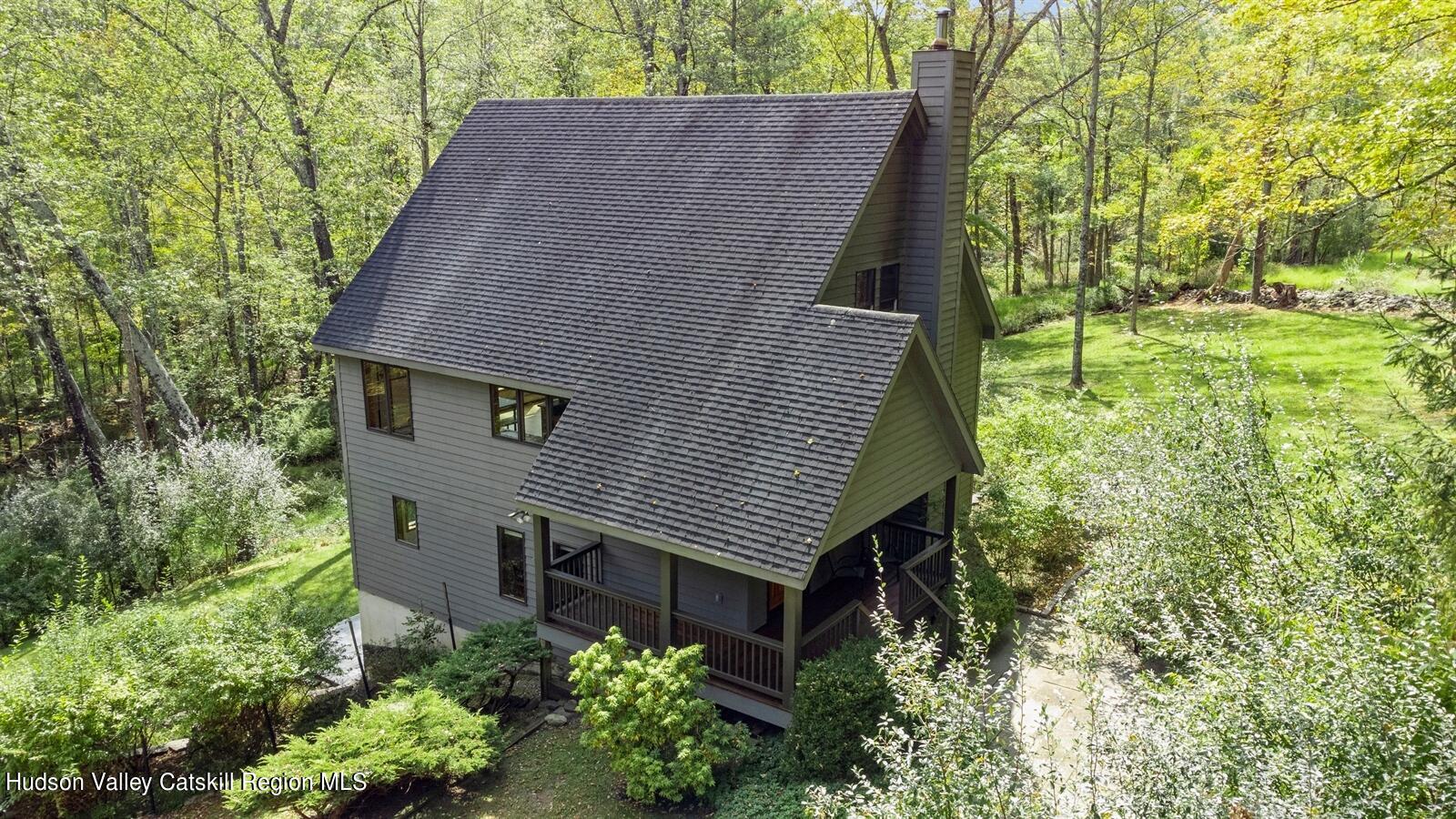 7 Clovewood Road High Falls, NY 12440 - Photo 7 of 41 a aerial view of a house with a yard