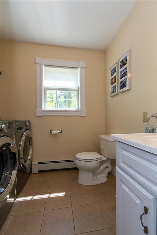 9 Shermans Point Road Camden, ME 04843 - Photo 9 of 28 The laundry and half bath on the...