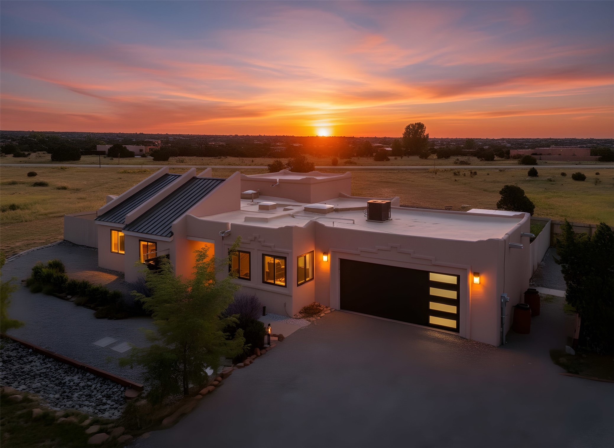 Front View Sunrise