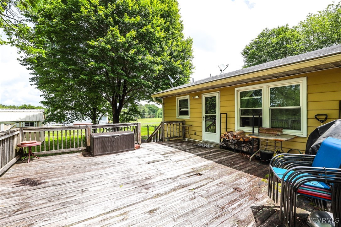 8229 Little Florida Road Mechanicsville, VA 23111 - Photo 20 of 40 View of deck