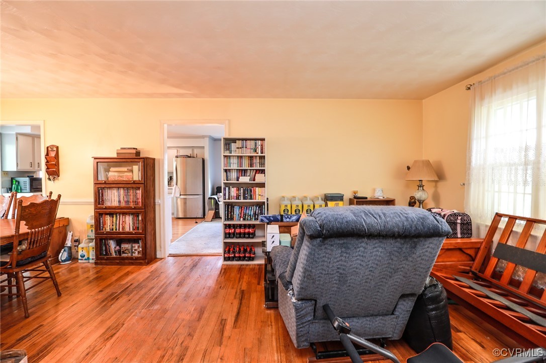 8229 Little Florida Road Mechanicsville, VA 23111 - Photo 24 of 40 Office area with hardwood / wood-style floors