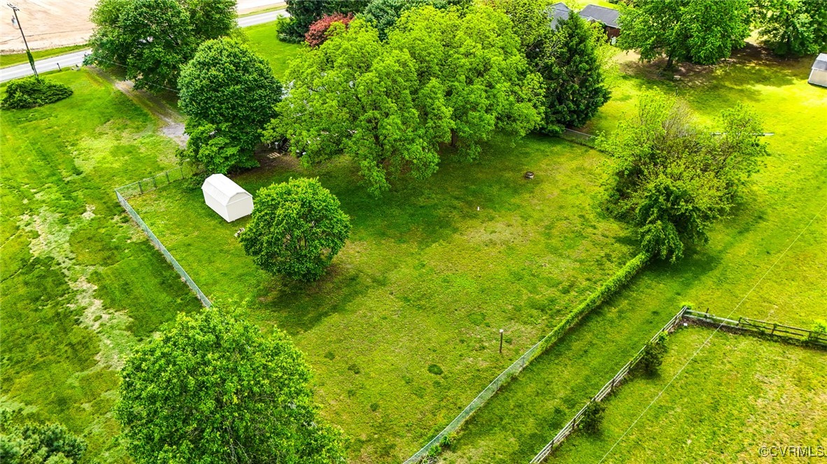 8229 Little Florida Road Mechanicsville, VA 23111 - Photo 8 of 40 Aerial view featuring a rural view