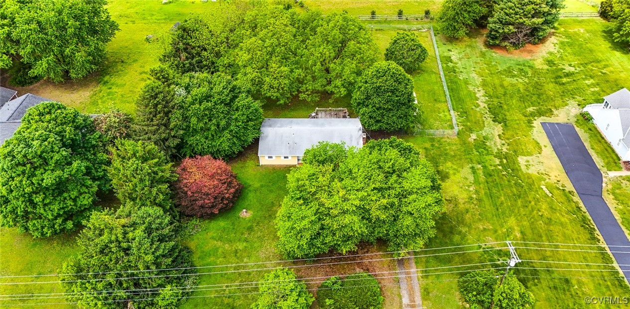 8229 Little Florida Road Mechanicsville, VA 23111 - Photo 10 of 40 Birds eye view of property