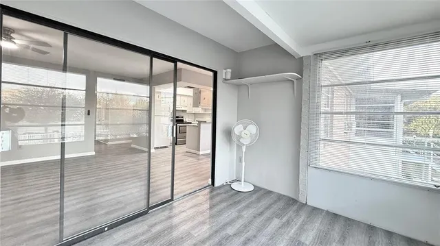 a view of a interior of the room