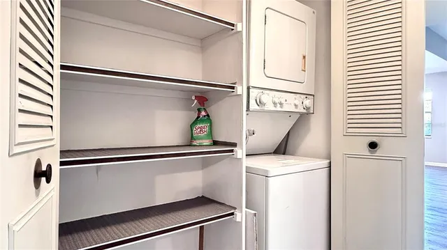 a close view of stove and cabinets